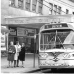 Old photograph of The National's marquee in the 1960s.