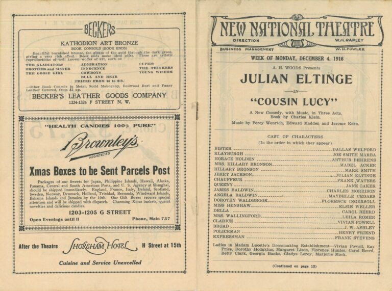 From the Archives: Julian Eltinge, Female Impersonator